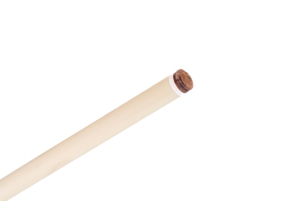 Цельный бильярдный кий для русской пирамиды Weekend "Winner Fiber" (черно-белый)