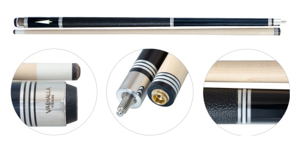 Двухсоставной бильярдный кий для пула "Viking Valhalla VA903"