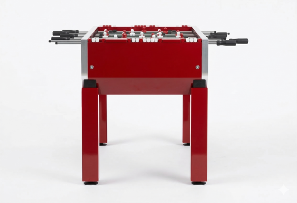 Игровой стол - футбол "NineStar Iron Pro ITSF Red"(144х75,5х90)