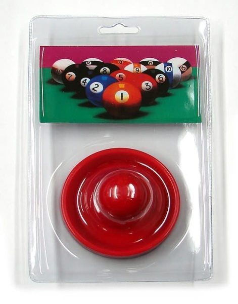 Бита для аэрохоккея (красная) D96 mm