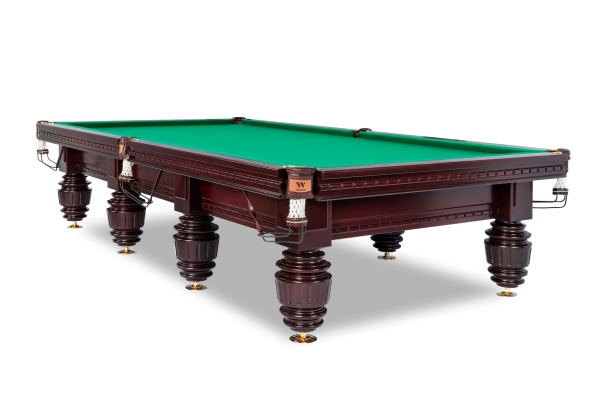 Бильярдный стол для русской пирамиды Weekend "Turnus" 12 футов, борта дуб (махагон)