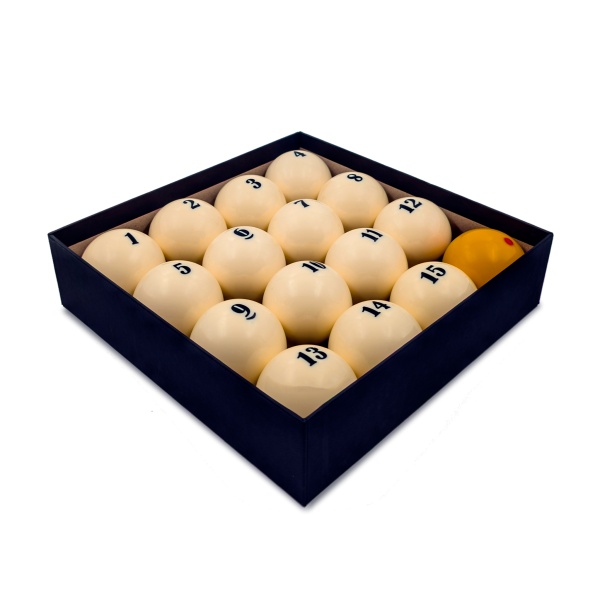 Комплект шаров 68 мм "Diamond Ultra C" желтый биток