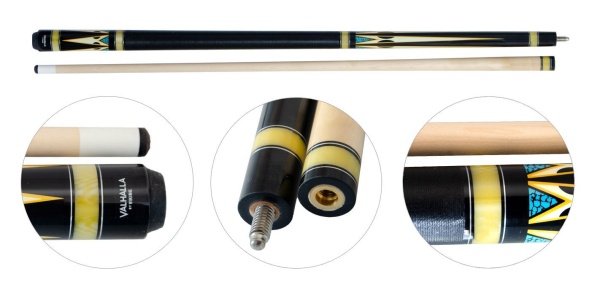 Двухсоставной бильярдный кий для пула "Viking Valhalla VA950"