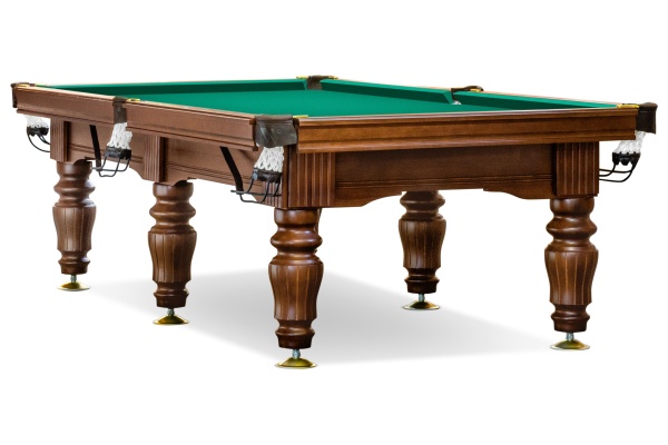 Стол / пирамида "Ильмень" (10 футов, 6 ног, 30мм камень) борта ясень