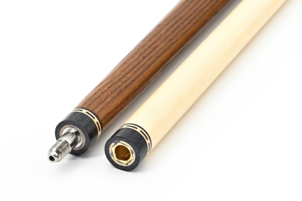 Двухсоставной бильярдный кий для русской пирамиды "Vantex" (макасар, термоясень, граб)