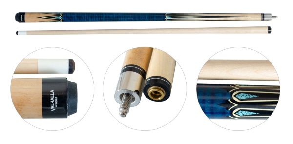 Двухсоставной бильярдный кий для пула "Viking Valhalla VA942"