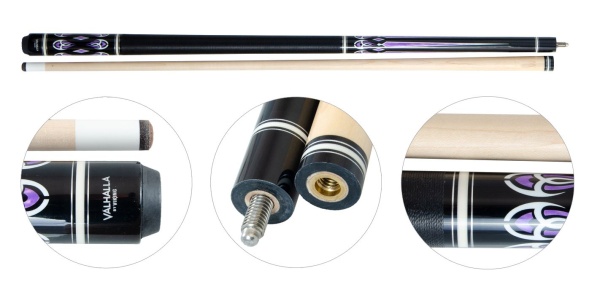 Двухсоставной бильярдный кий для пула "Viking Valhalla VA725"